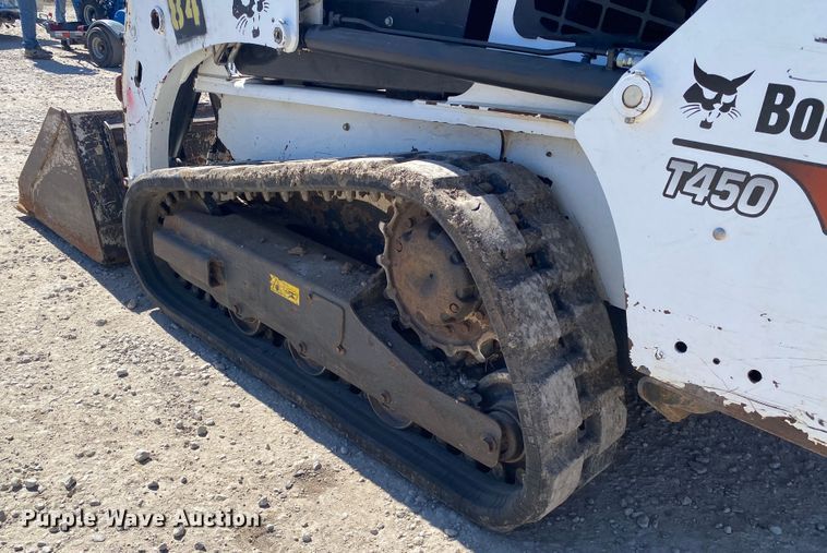image for item DL6984 2016 Bobcat T450  tracked skid steer loader