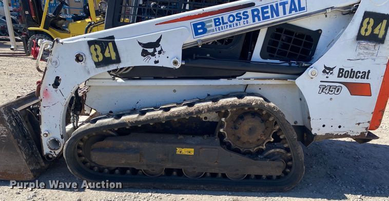 image for item DL6984 2016 Bobcat T450  tracked skid steer loader