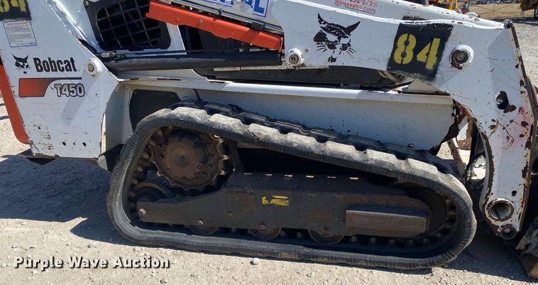image for item DL6984 2016 Bobcat T450  tracked skid steer loader
