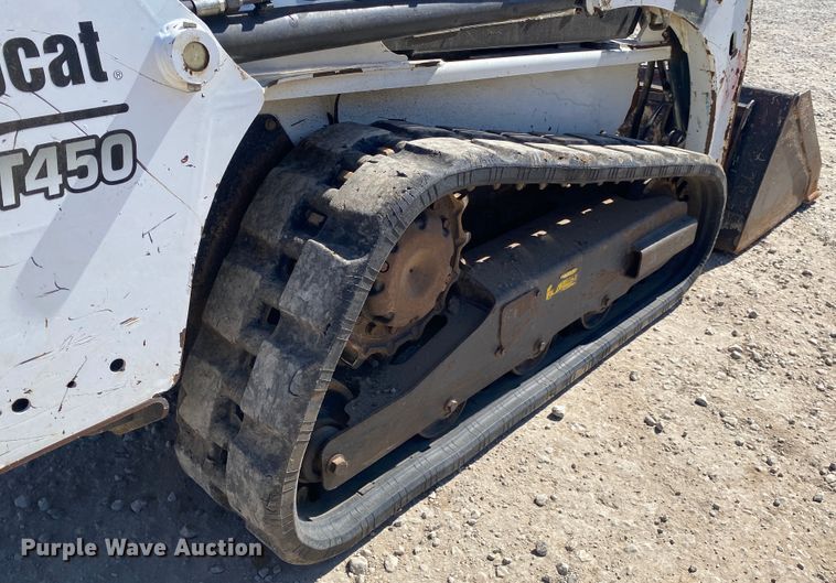 image for item DL6984 2016 Bobcat T450  tracked skid steer loader