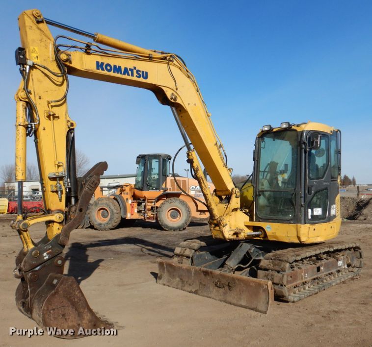 image for item DN1264 2013 Komatsu PC88MR-8  excavator