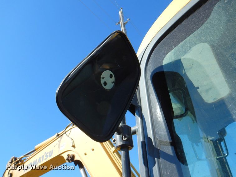 image for item DN1334 2009 Komatsu PC88MR-8  mini excavator