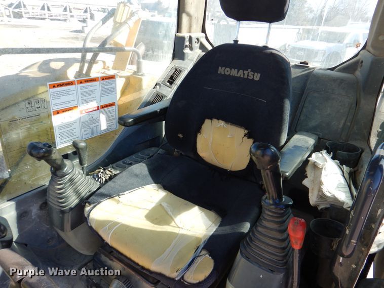 image for item DN1334 2009 Komatsu PC88MR-8  mini excavator