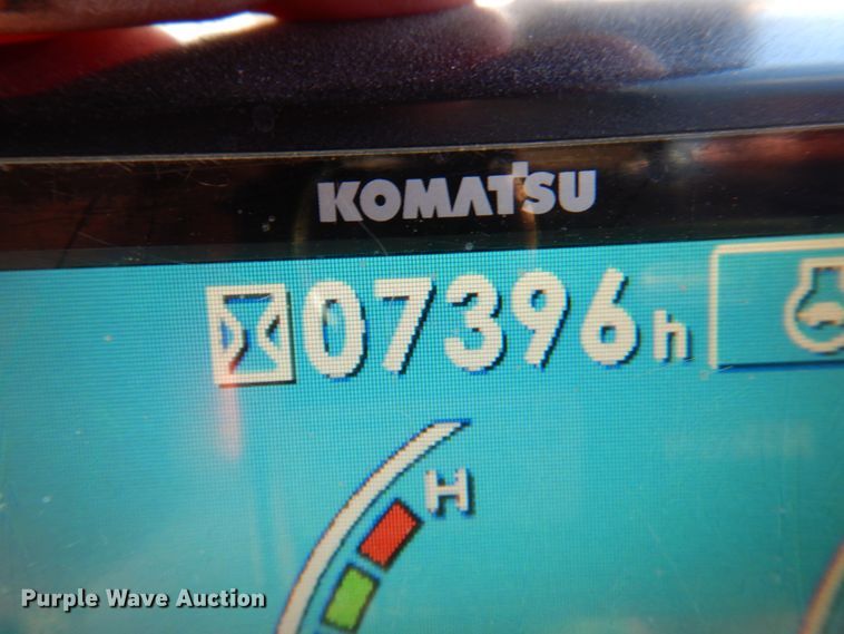 image for item DN1334 2009 Komatsu PC88MR-8  mini excavator