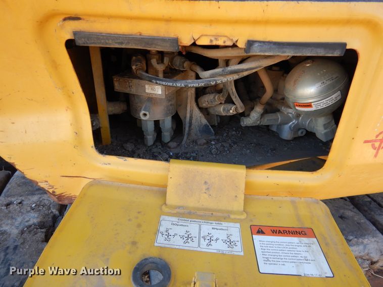 image for item DN1334 2009 Komatsu PC88MR-8  mini excavator