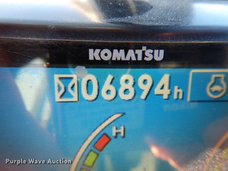 image for item DN1335 2009 Komatsu PC88MR-8  mini excavator