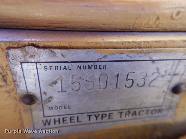 image for item DN1336 1982 Caterpillar 627B  conventional scraper