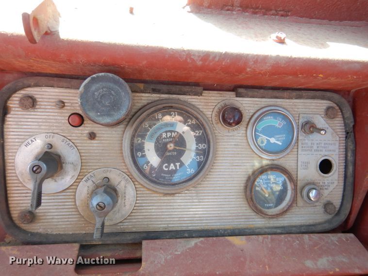 image for item DN1337 1974 Caterpillar 627B  conventional scraper