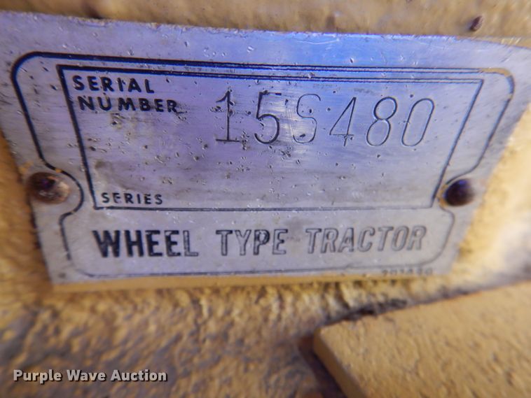 image for item DN1337 1974 Caterpillar 627B  conventional scraper