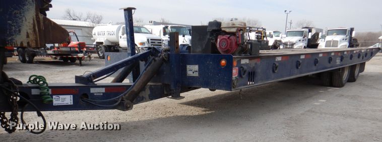 image for item DN1349 1998 Landoll  tilt deck equipment trailer