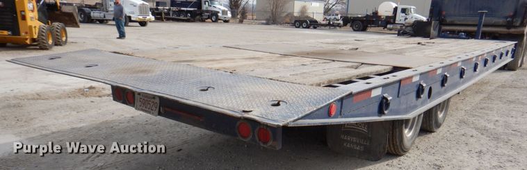 image for item DN1349 1998 Landoll  tilt deck equipment trailer