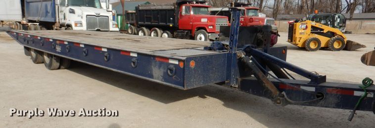 image for item DN1349 1998 Landoll  tilt deck equipment trailer