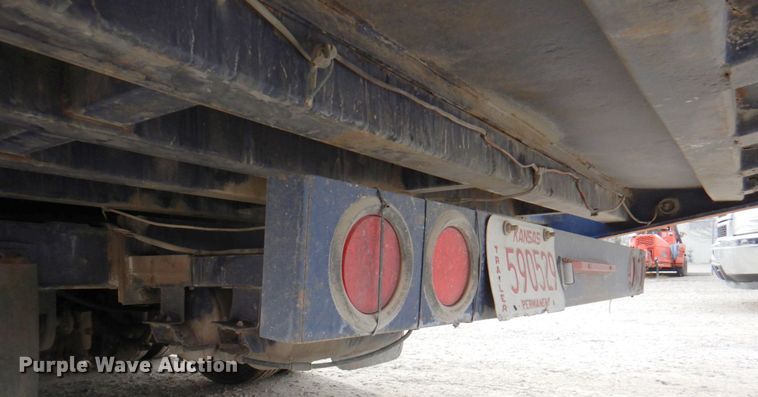 image for item DN1349 1998 Landoll  tilt deck equipment trailer