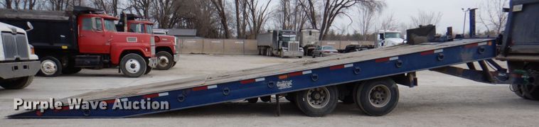 image for item DN1349 1998 Landoll  tilt deck equipment trailer