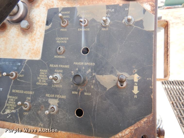 image for item DN1350 Cedarapids CR461RXR  screed