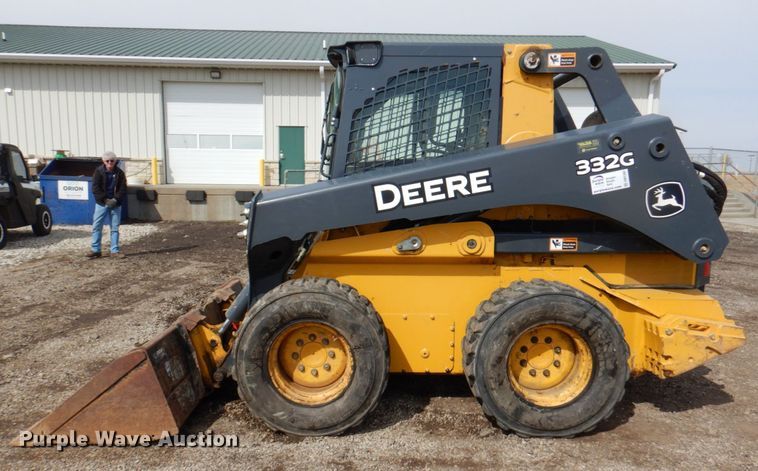 image for item DN1397 John Deere 332G  skid steer loader
