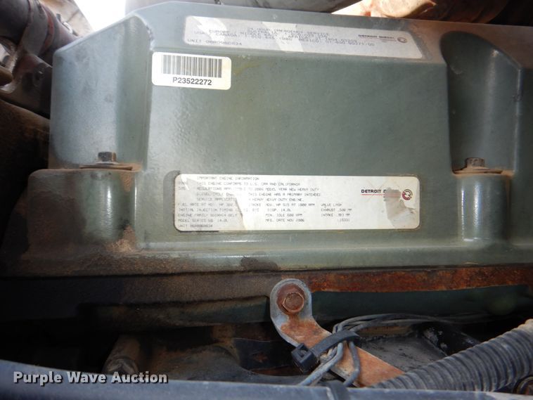 image for item DN7266 2007 Sterling L9500  dump truck