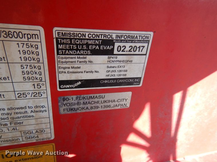 image for item EY9786 (2) Cany Com BP419 power buggies