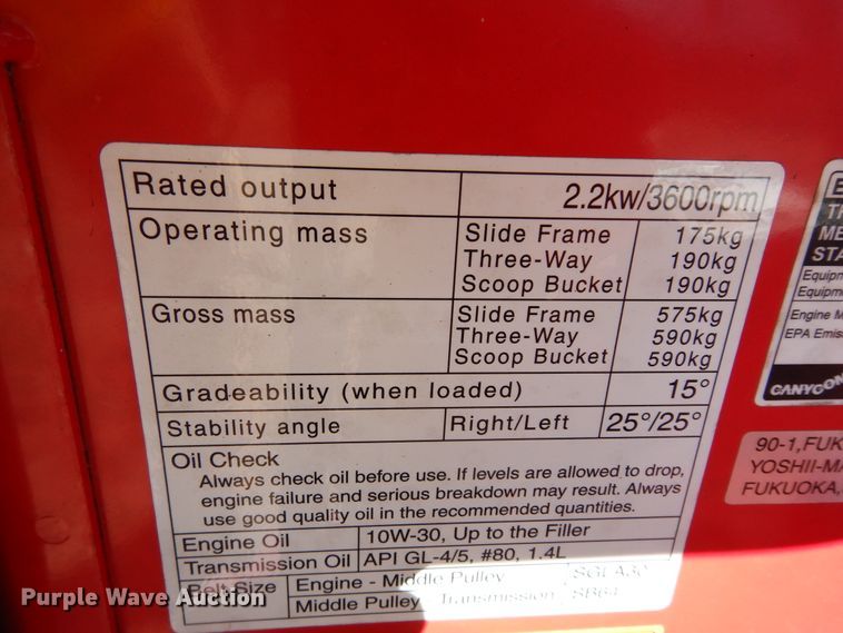 image for item EY9786 (2) Cany Com BP419 power buggies