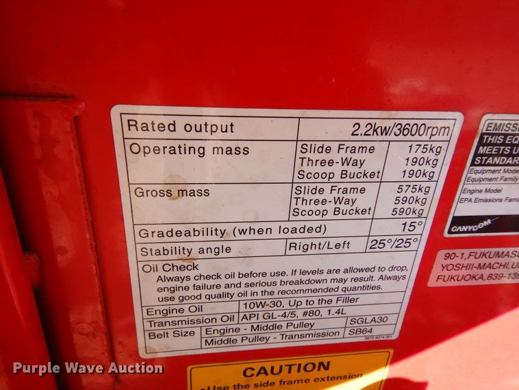 image for item EY9787 (2) Cany Com BP419 power buggies