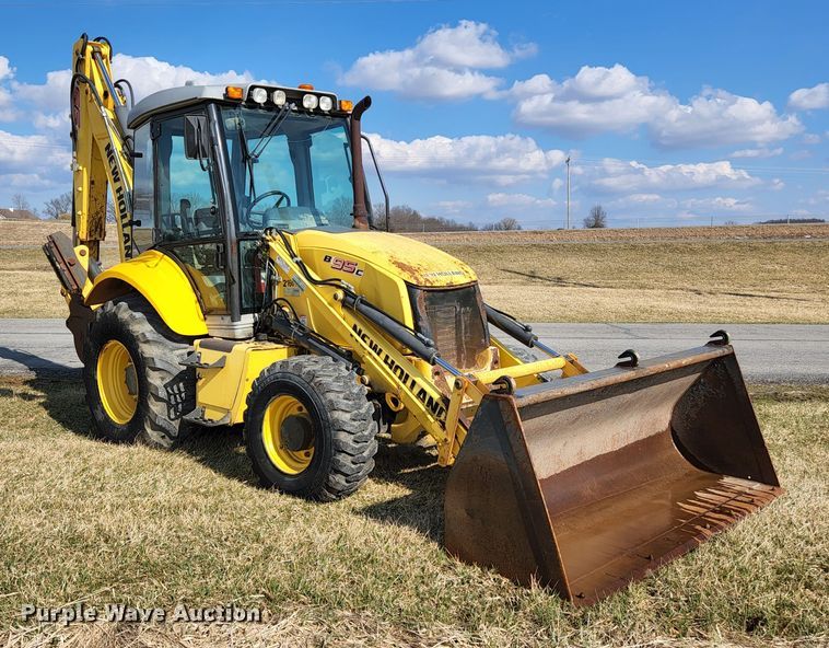image for item HK9301 2012 New Holland B95C  backhoe