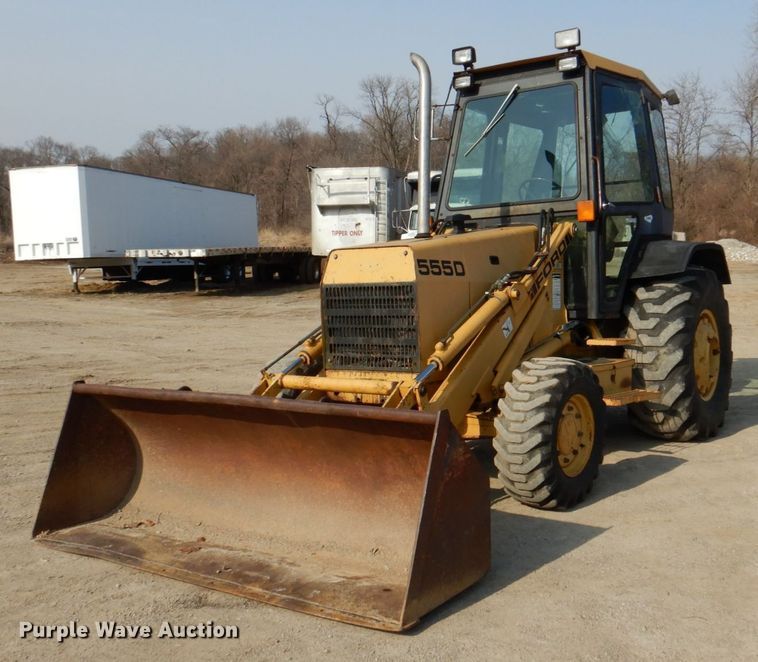 image for item HK9309 1993 Ford 555D  landscape tractor