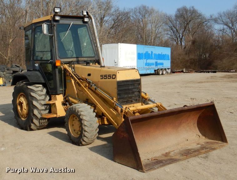 image for item HK9309 1993 Ford 555D  landscape tractor