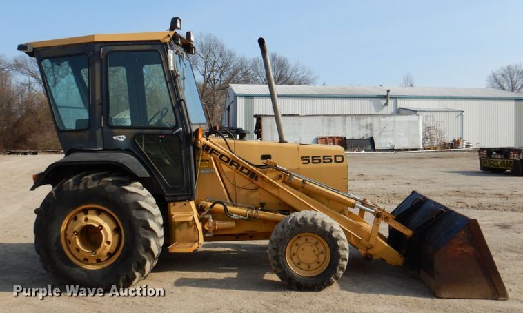 image for item HK9309 1993 Ford 555D  landscape tractor