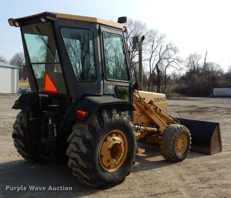 image for item HK9309 1993 Ford 555D  landscape tractor