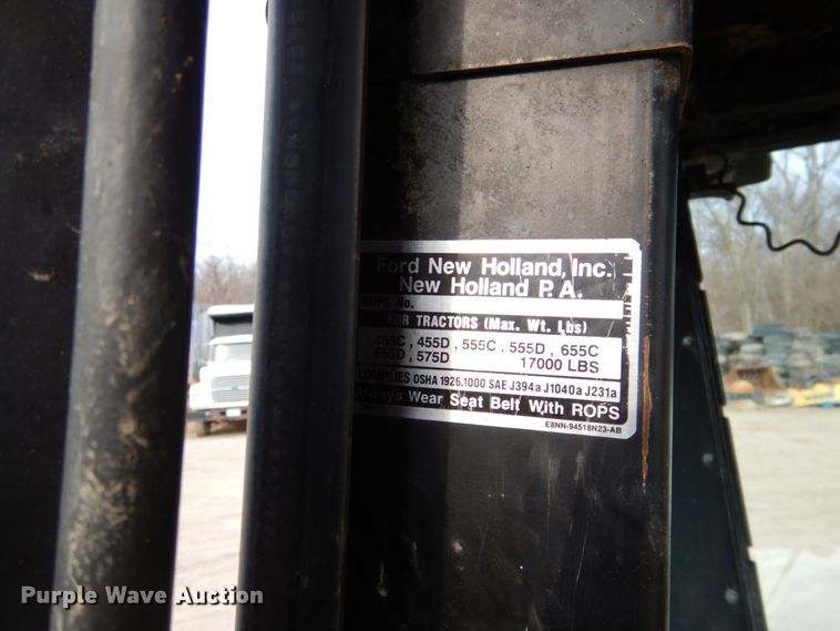 image for item HK9309 1993 Ford 555D  landscape tractor