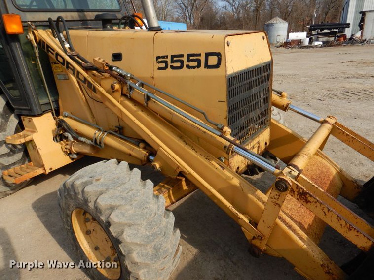 image for item HK9309 1993 Ford 555D  landscape tractor