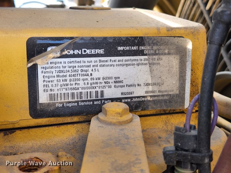 image for item HK9310 2007 John Deere 310SJ  backhoe