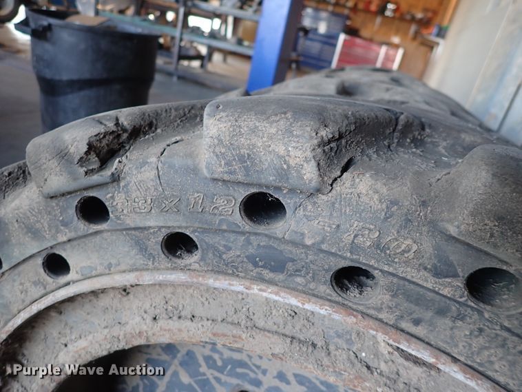 image for item IH9639 (5) skid steer tires and wheels