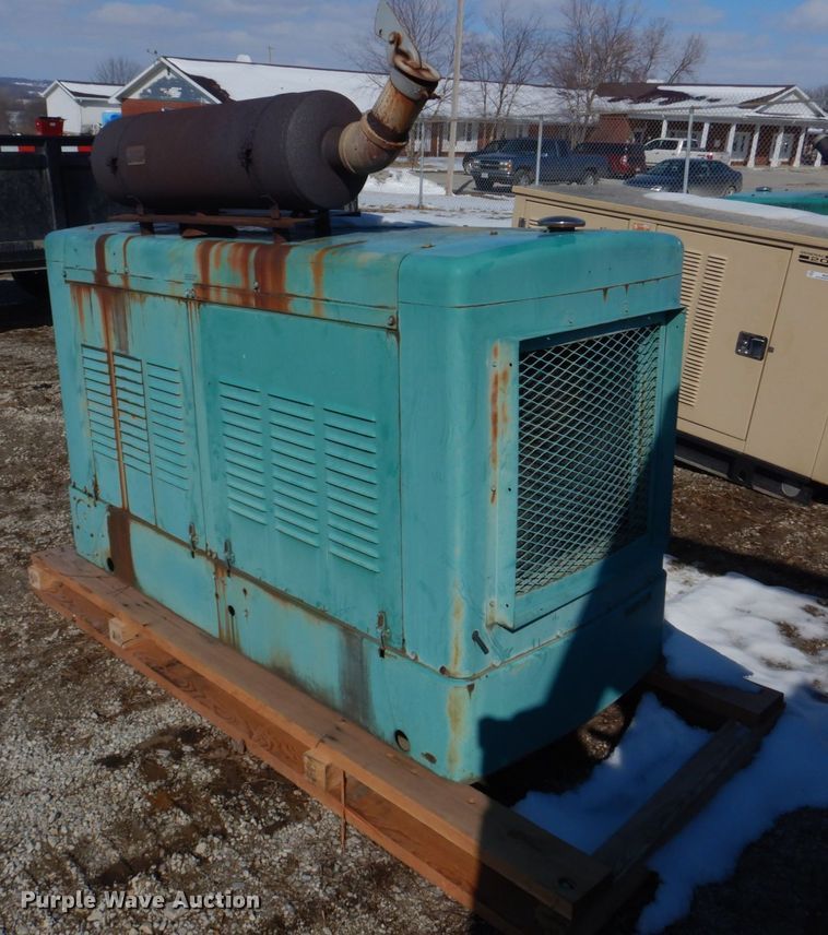 image for item IM9650 Onan 30 GenSet  generator