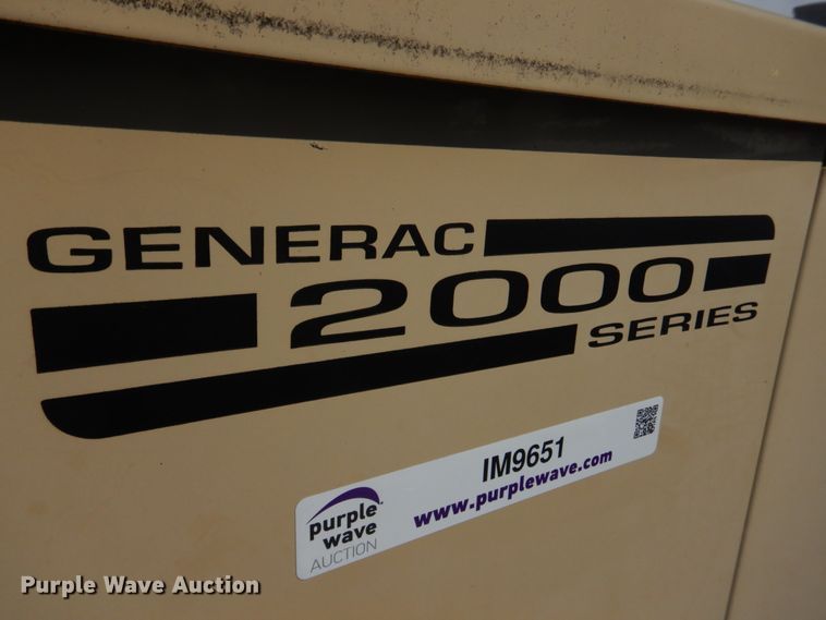image for item IM9651 Generac 2000 Series  generator