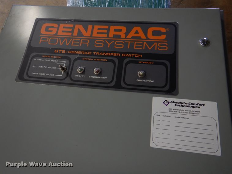 image for item IM9651 Generac 2000 Series  generator