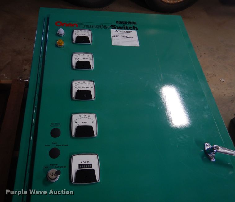 image for item IM9652 Onan 30 GenSet  generator