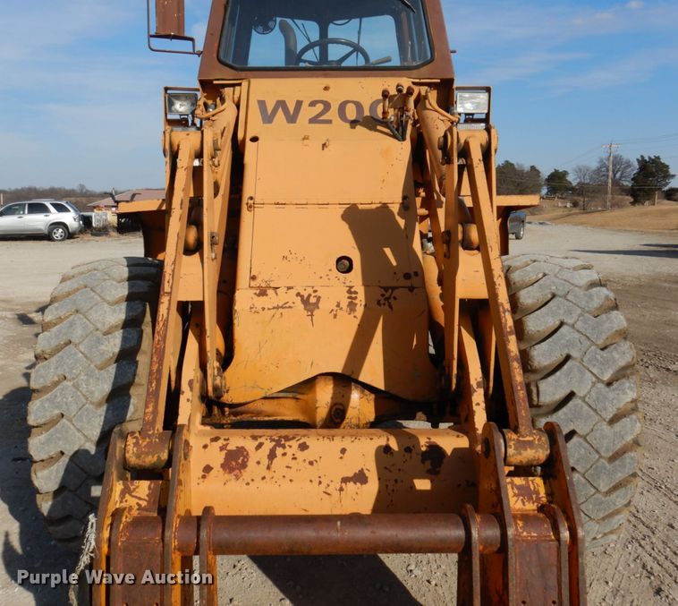image for item IM9832 1987 Case W20C  wheel loader