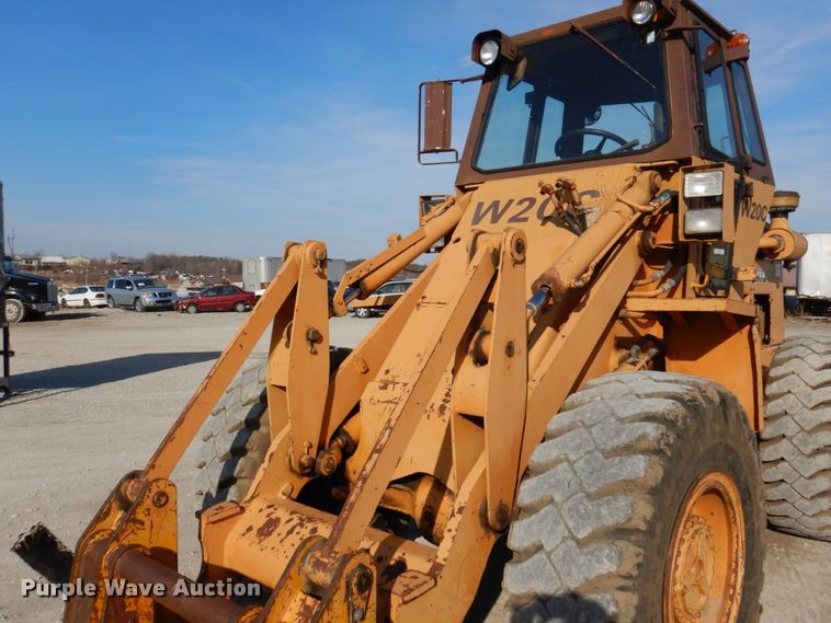 image for item IM9832 1987 Case W20C  wheel loader