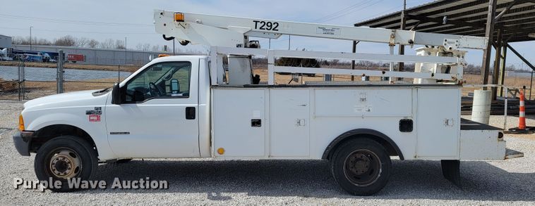 image for item JE9919 1999 Ford F450 Super Duty XL  bucket truck