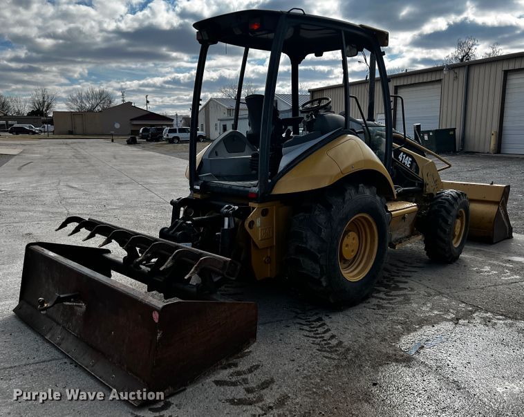 image for item JH9332 2008 Caterpillar 414E  landscape tractor