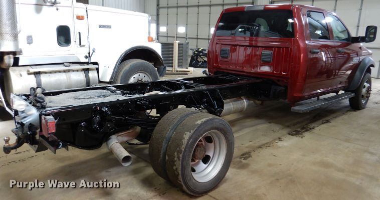 image for item JK9543 2015 Dodge Ram 5500HD  Crew Cab truck cab and chassis