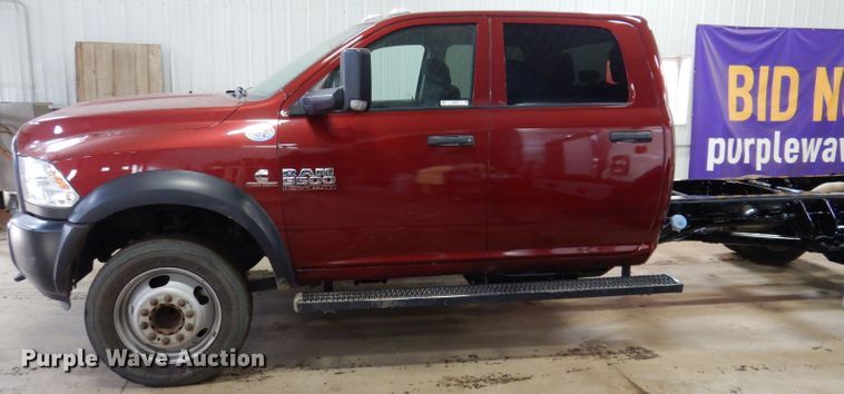 image for item JK9543 2015 Dodge Ram 5500HD  Crew Cab truck cab and chassis