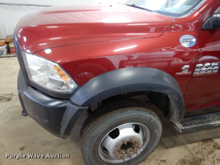 image for item JK9543 2015 Dodge Ram 5500HD  Crew Cab truck cab and chassis