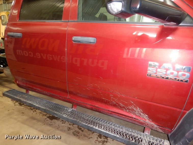 image for item JK9543 2015 Dodge Ram 5500HD  Crew Cab truck cab and chassis
