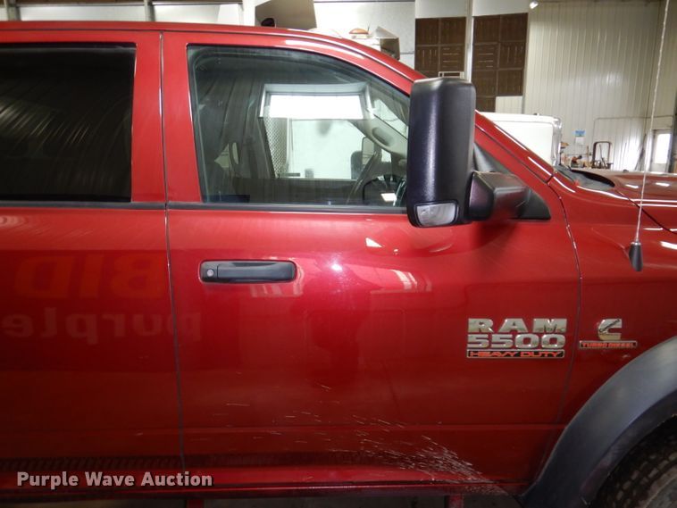 image for item JK9543 2015 Dodge Ram 5500HD  Crew Cab truck cab and chassis