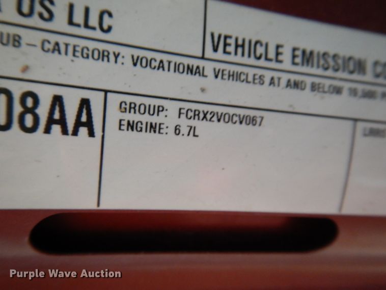 image for item JK9543 2015 Dodge Ram 5500HD  Crew Cab truck cab and chassis