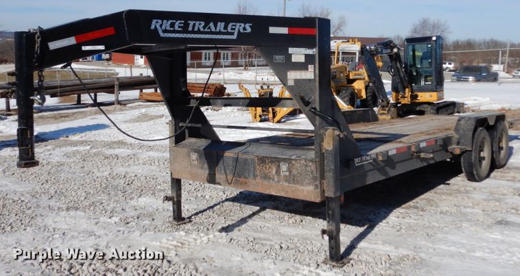 image for item JK9847 2013 Rice  equipment trailer