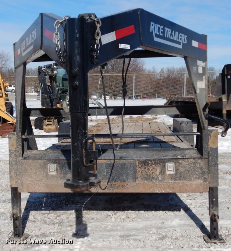 image for item JK9847 2013 Rice  equipment trailer