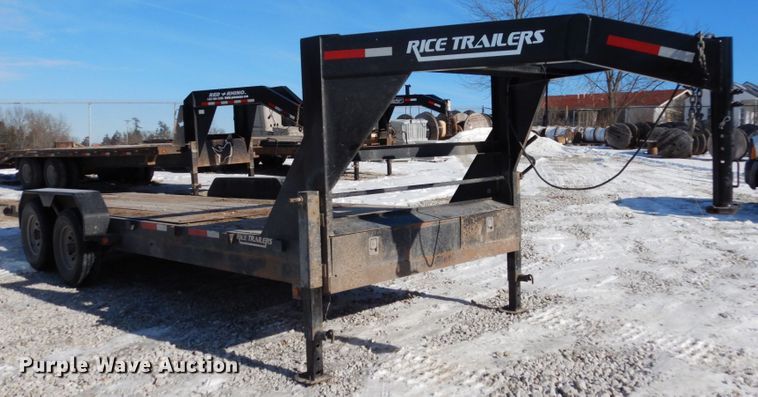 image for item JK9847 2013 Rice  equipment trailer